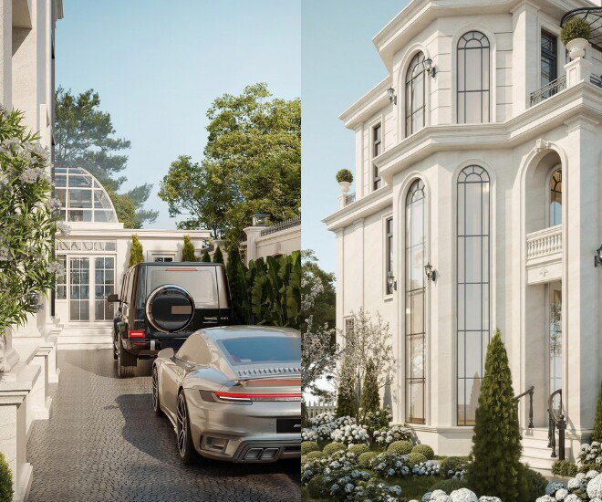 Huyền Baby xây biệt thự cùng bạn thân để an dưỡng tuổi già, thiết kế sang trọng như phong cách quý tộc châu Âu - 4