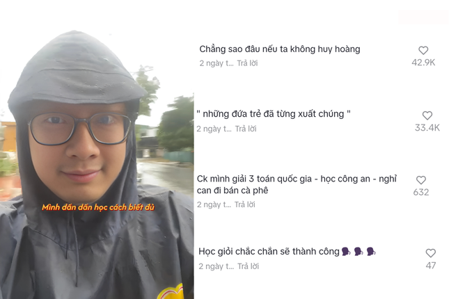 Một khán giả để lại bình luận: