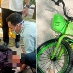 Đang đi trên đường, người phụ nữ bị xe đạp rơi trúng đầu 1743133350 948 thumbnail width1200height628jpg