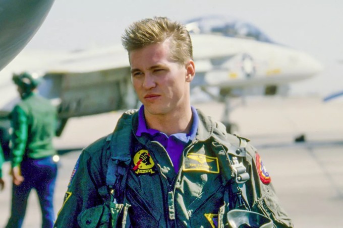 Val Kilmer trong 'Top Gun' năm 1986.