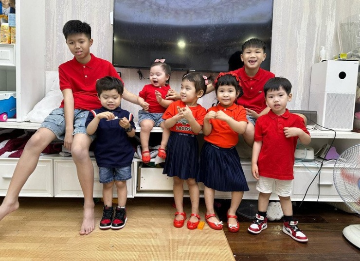 Vợ chồng chị luôn dạy các con tự lập 