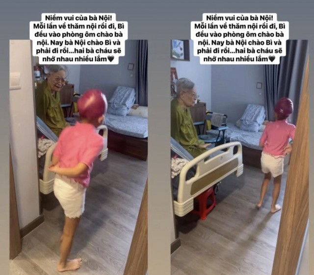 Bà xã của Lam Trường đăng khoảnh khắc mẹ chồng bên cháu nội.