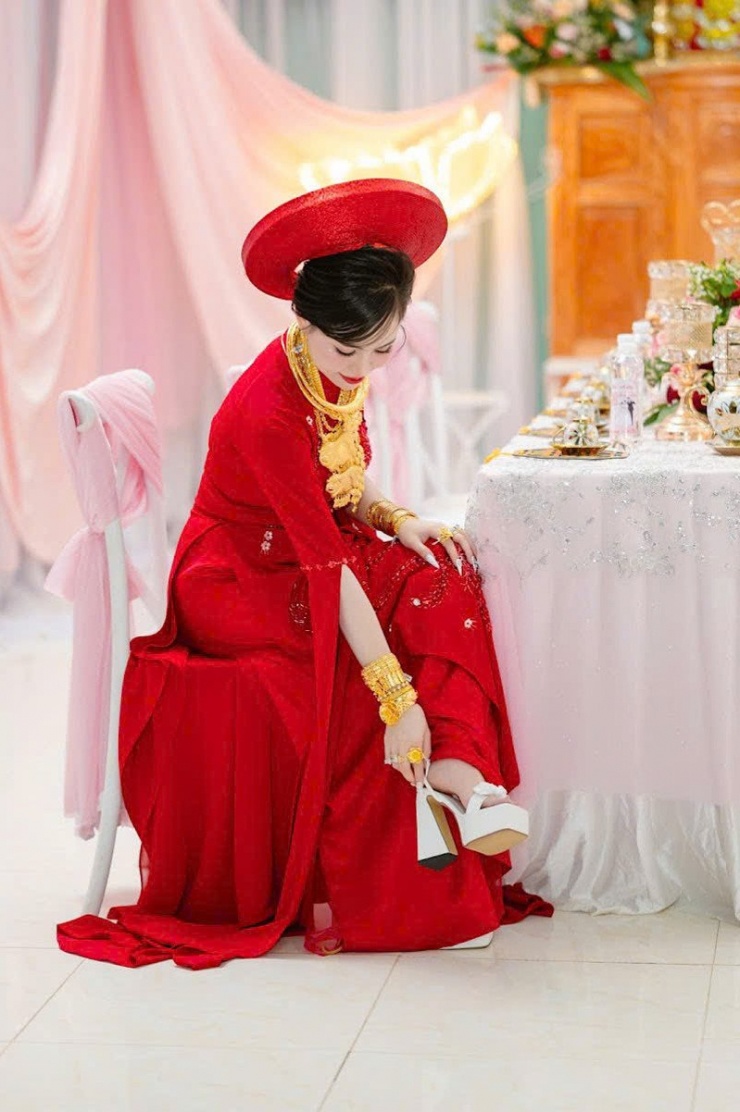 Cô dâu xinh đẹp trong ngày cưới 