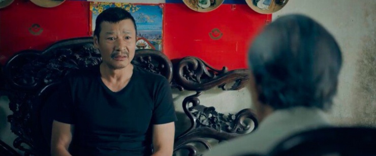 Ông Nhân nghẹn ngào khi lần đầu tiên đối mặt với bố sau 30 năm xa cách.