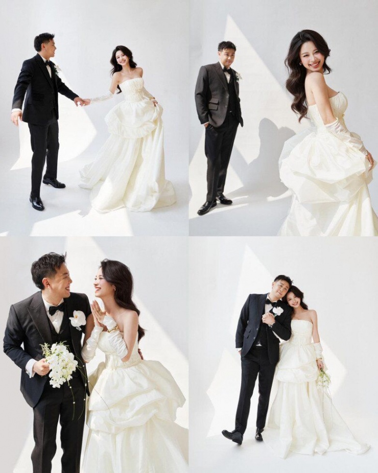 “Hotgirl tạp hóa” tung ảnh cưới bên bạn trai thiếu gia, nhan sắc cô dâu chú rể như “xé truyện bước ra” - 10