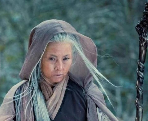 Kim Hoa bà bà dung mạo tuyệt sắc nhưng luôn cải trang già nua để trốn tránh sự truy sát của Minh giáo.