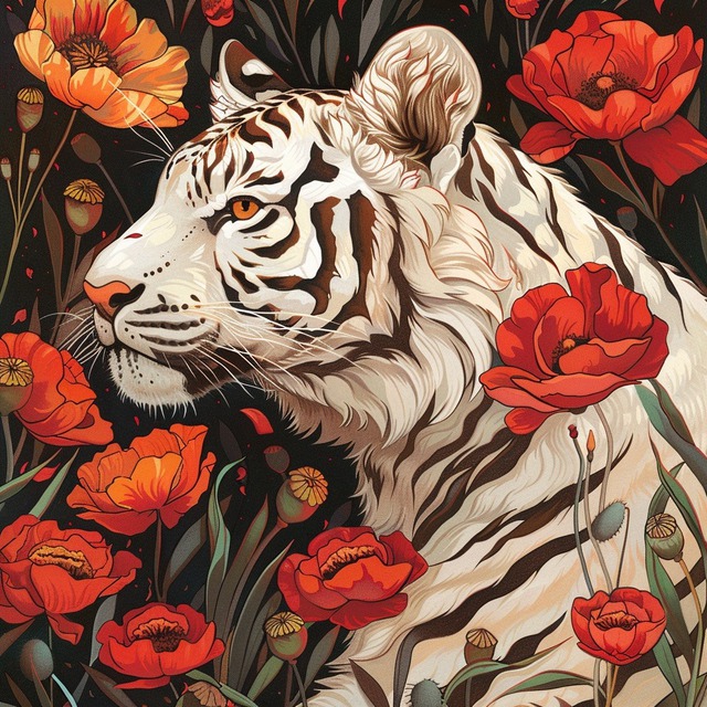 Bắt đầu từ tháng 4 âm, đường tài lộc con giáp Dần sẽ nở hoa rực rỡ. Ảnh minh họa