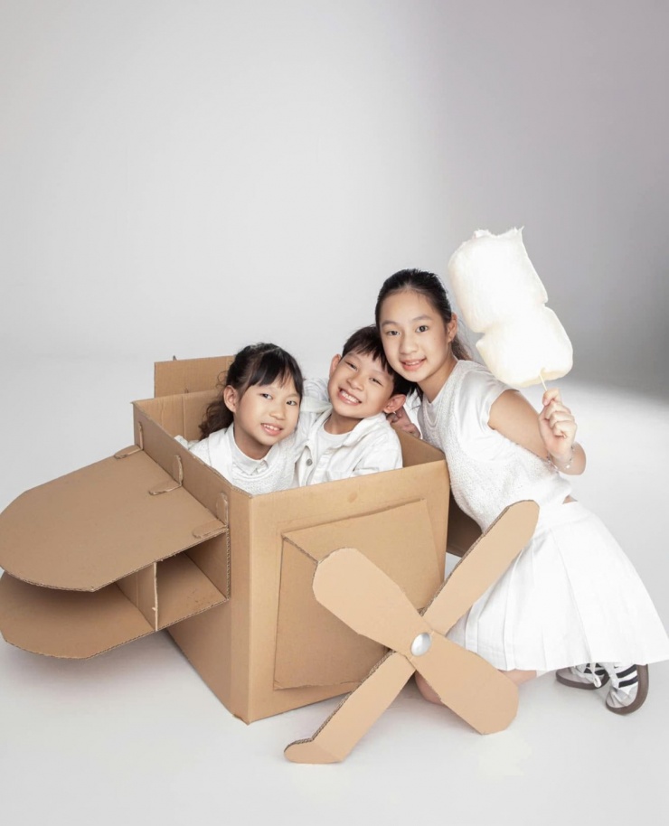 Theo Lý Hải, con gái đầu lòng hiểu chuyện, biết nhường nhịn các em.