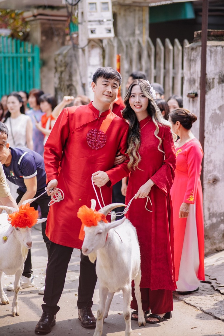 Chú rể thành công đón vợ về dinh 