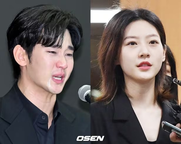 Kim Sae Ron, Kim Soo Hyun. Ảnh: Osen