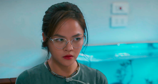 Thu Quỳnh trong vài bà Liên gây nhiều tranh cãi, ức chế đối với khán giả.