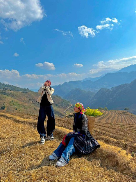 Diệp Lâm Anh được cho là đang hẹn hò với người mẫu Phạm Kiên, kém cô 11 tuổi. (Ảnh: FBNV).