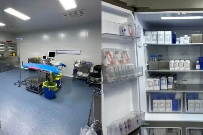 Cơ sở vật chất bên trong tòa nhà. Ảnh: SCMP