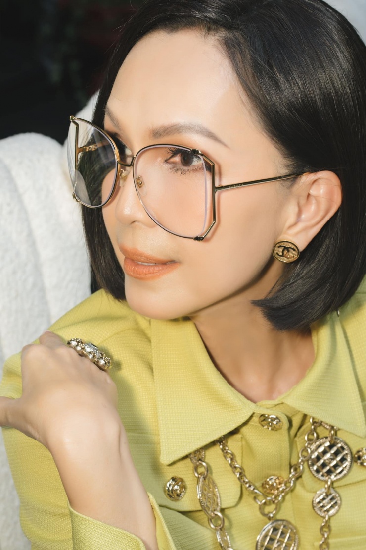 Nhan sắc trẻ đẹp hơn nhiều so với độ tuổi của mỹ nhân 6X.