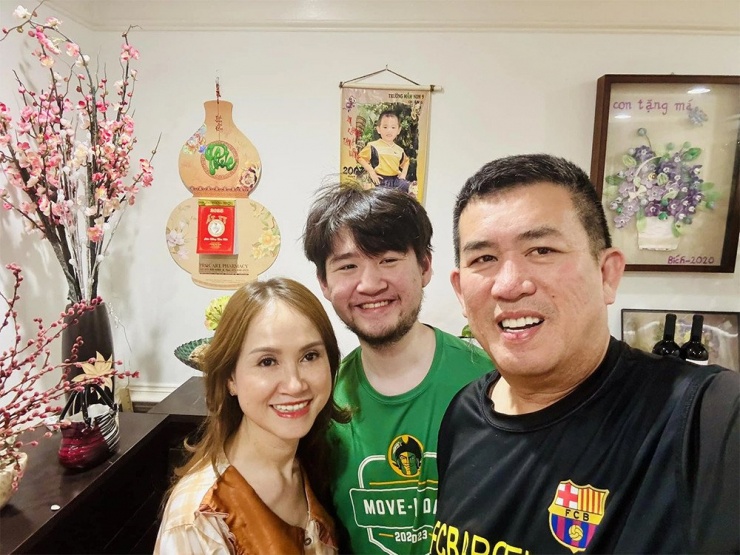 Tổ ấm của diễn viên Nhật Cường.