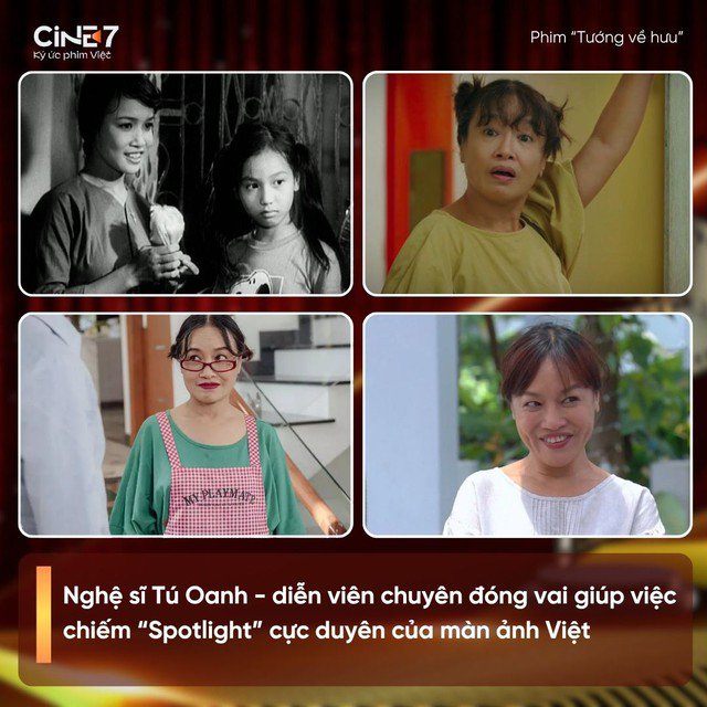 Diễn viên Tú Oanh và những vai diễn bà tự cho là “định danh”.