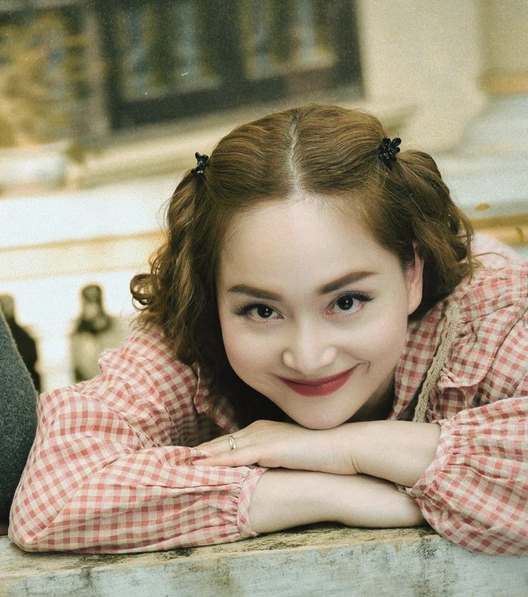 Lan Phương cách đây 2 năm, trong Gia Đình Mình Vui Bất Thình Lình