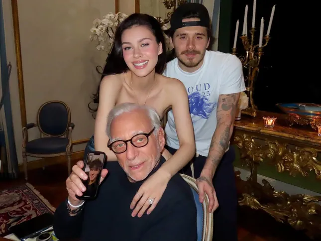 Brooklyn càng thân thiết với nhà vợ, càng xa cách cha mẹ ruột. Ảnh: IG.