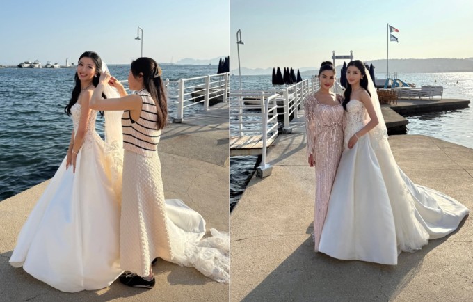 1749539743-a5-9509-6382-0797-width680height434 Trần Khả Hân trong ngày cưới. Ảnh: Instagram