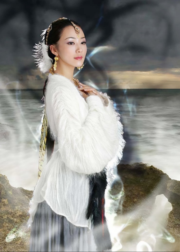 Vai diễn Bạch Cốt Tinh của Hàn Tuyết trong Tây Du Ký.