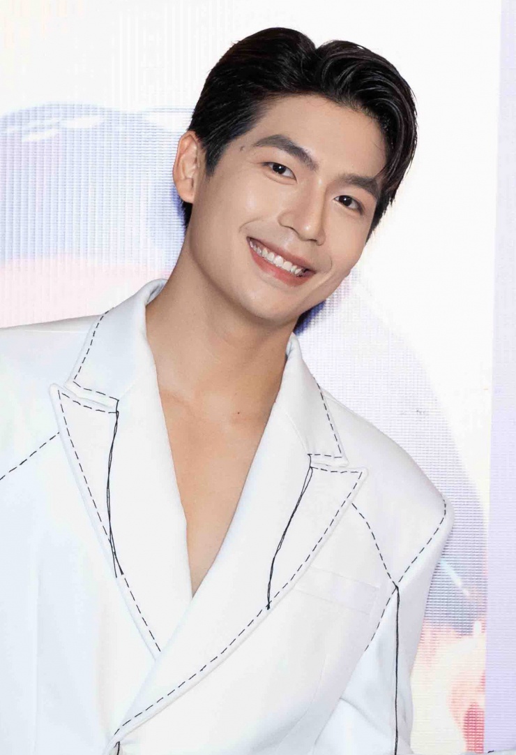 Quốc Anh tại sự kiện ra mắt phim