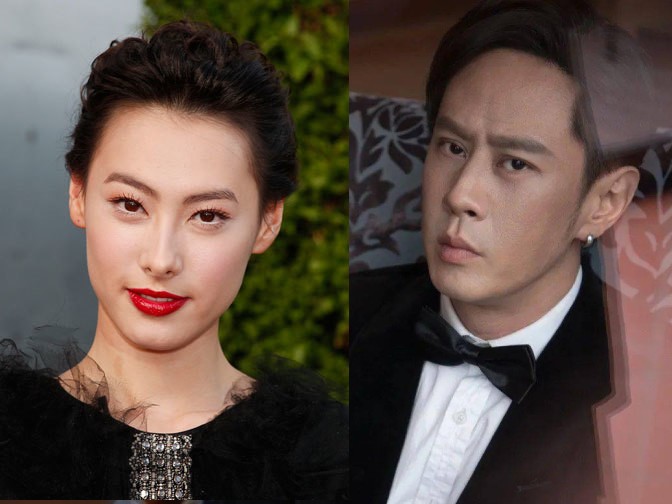 Lương Lạc Thi và Mã Dục Kha. Ảnh: Weibo