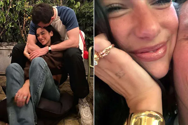 Dua Lipa chia sẻ loạt khoảnh khắc ngọt ngào với Callum Turner trên Instagram cá nhân.
