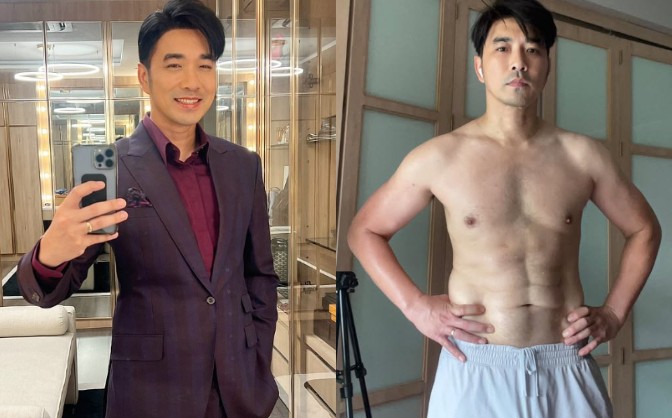 Ở tuổi 47, ca sĩ này vẫn rất điển trai và có body 6 múi săn chắc