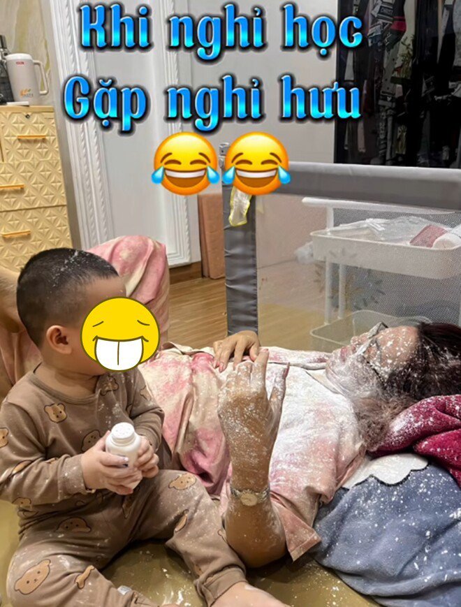 Mới nửa tháng, khối nghỉ hè đã khiến bố mẹ