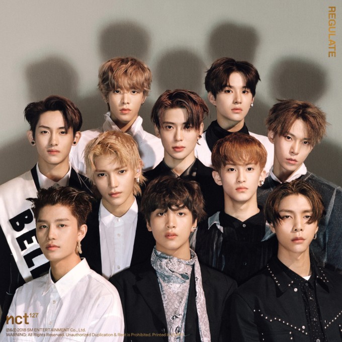 1750225942-a3-0209-6917-1209-width680height680 Nhóm nhạc NCT 127 trong thời kỳ quảng bá album 'Regulate' (2018). Ảnh: KB