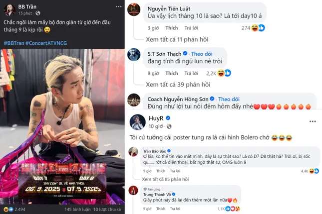 Phản ứng của dàn