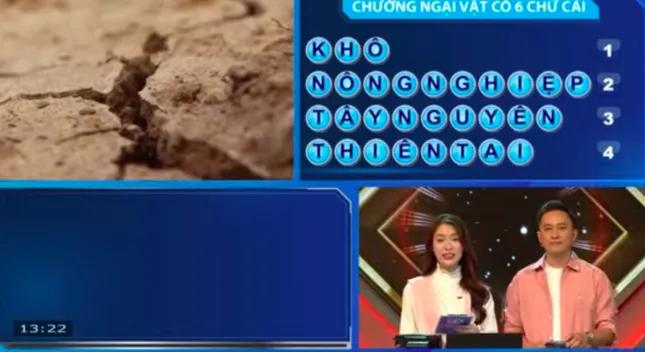 Gia Hưng giải mã thành công ẩn số chướng ngại vật.