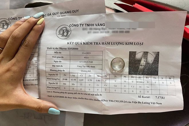 1750725740-anh-dai-dien-width660height440 Kết quả kiểm định vàng. Ảnh: P.H.Y.