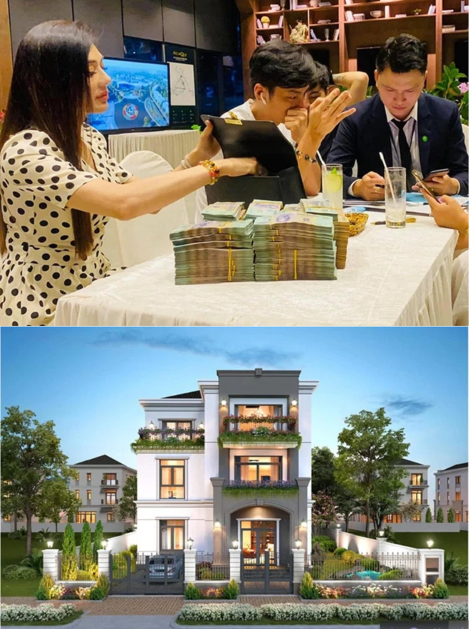 Đem 30 tỷ tiền mặt đi mua biệt thự.