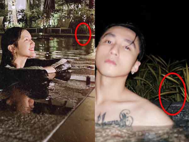 Trước đó, Hải Tú đã khoe check in trong khu resort được cho là nơi Sơn Tùng từng đăng ảnh.