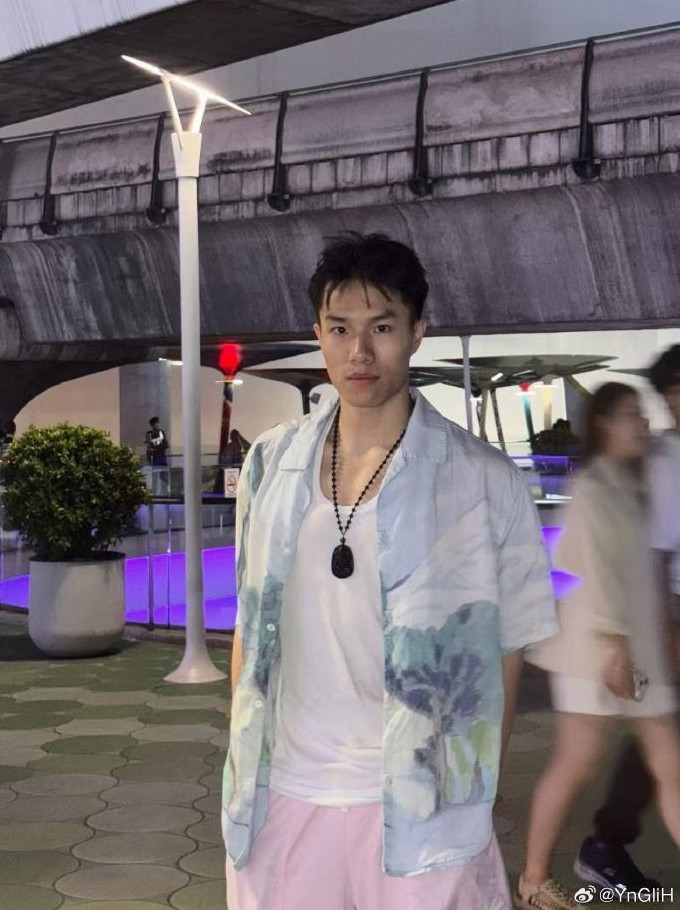 Trung Hạo Bân trước khi mất liên lạc với người thân. Ảnh: Weibo