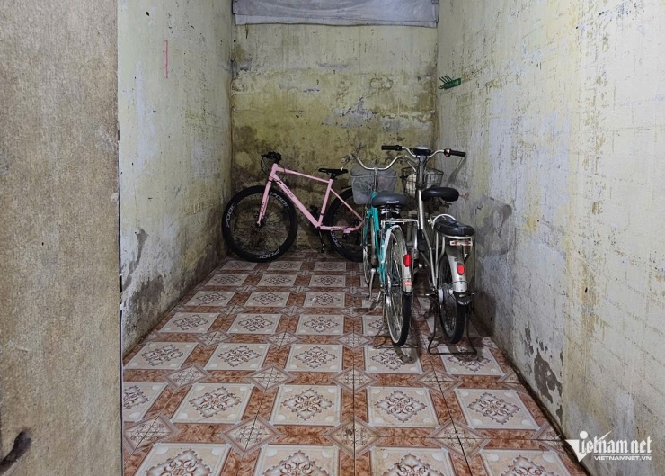 Căn phòng sau khi được dọn dẹp. Ảnh: Trọng Tùng