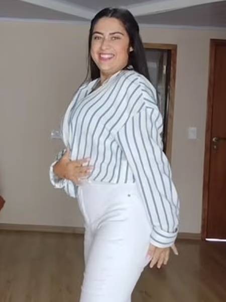 Bộ ngực hiện tại đã được thu gọn của Marcondes. Ảnh: Instagram Thaynara Marcondes