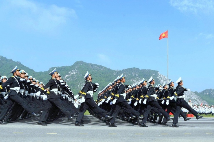 Khối trưởng Khối Nam sĩ quan tại A80 gây ấn tượng bởi thần thái và tác phong kỷ luật - 2