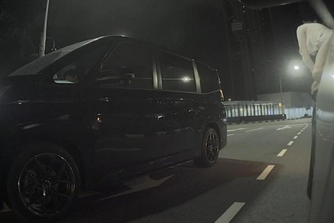 Chiếc xe được Chua sử dụng trong vụ bắt cóc bạn gái cũ. Ảnh: ST