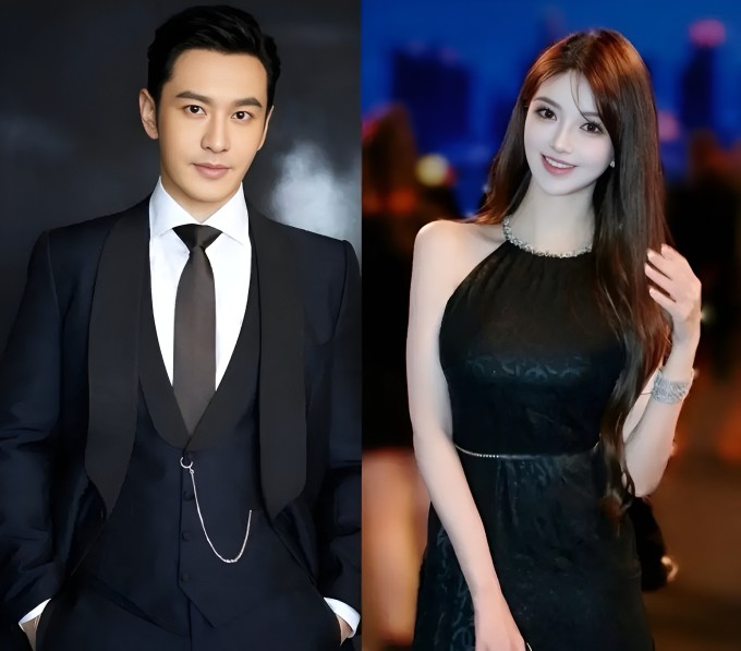 Diệp Kha và Huỳnh Hiểu Minh. Ảnh: Weibo