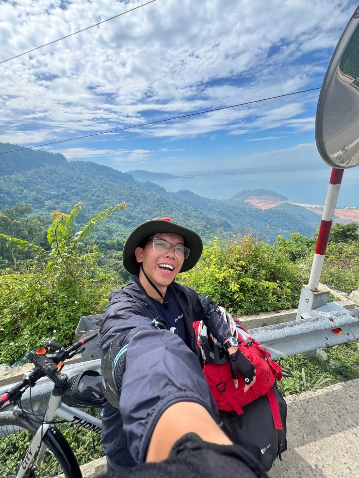 Chuyến đi đã cho Vinh những trải nghiệm thú vị mà Vinh không hình dung được trước đó. (Ảnh: NVCC)