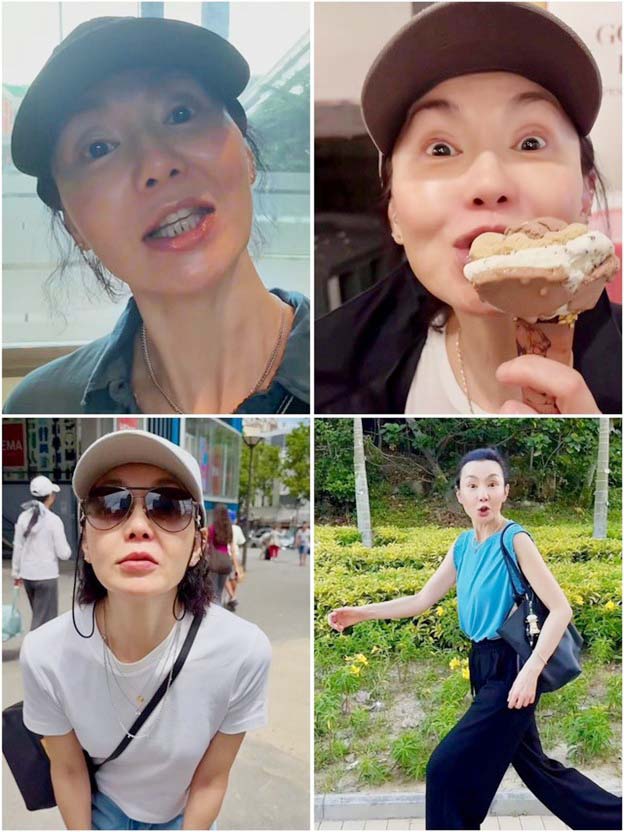 Loạt khoảnh khắc đời thường lần đầu được minh tinh 61 tuổi chia sẻ với khán giả. Ảnh: CMH.