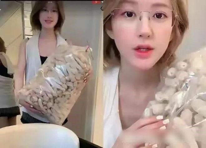 Trước đó, Triệu Lộ Tư còn quảng cáo giúp các sản phẩm nông sản như nấm trúc, trà sắn dây, bánh mì đường nâu... đều trở thành món đồ được săn đón.