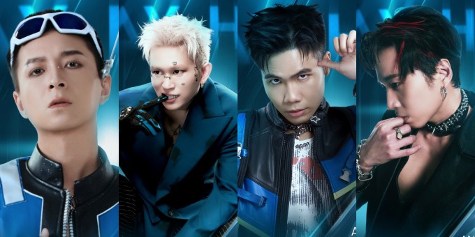 1755050487-anh-trai-say-hi-5450-1238-7538-width680height340 Từ trái qua gồm Ngô Kiến Huy, B Ray, Phúc Du, Karik - những gương mặt nổi tiếng trong làng nhạc - tham gia