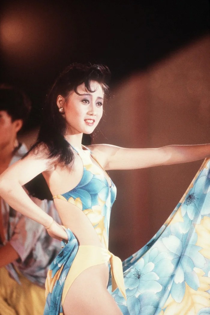 Lợi Trí từng đăng quang hoa hậu, sau đó bước chân vào làng giải trí Hong Kong (Trung Quốc). (Ảnh Sohu).