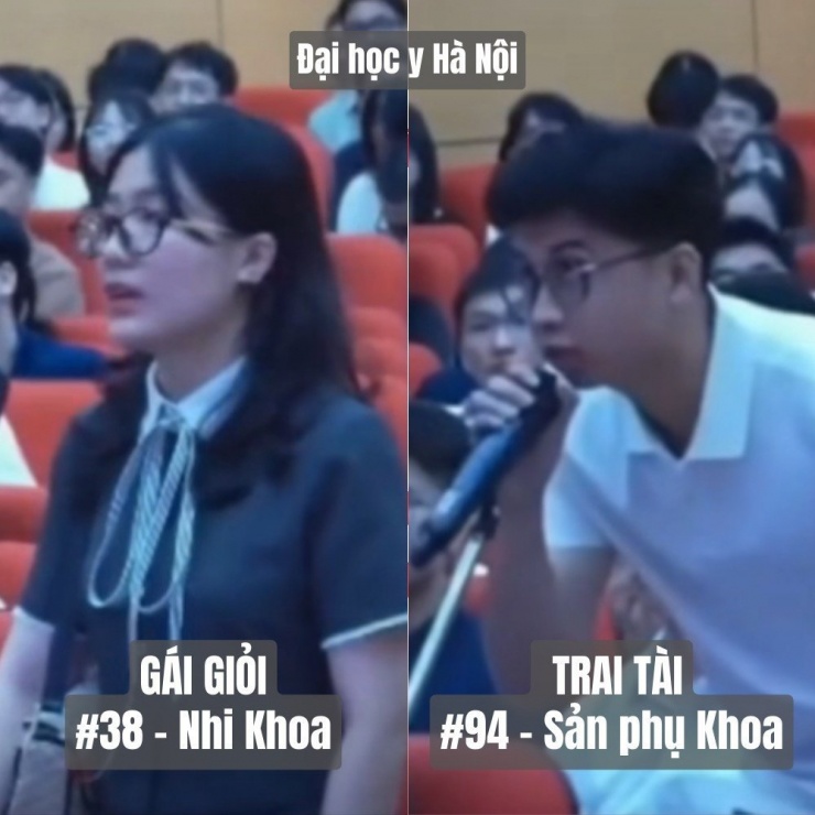 Khoảnh khắc gây sốt tại lễ chọn chuyên ngành Y: Phát hiện cặp đôi trai tài - gái giỏi - 2