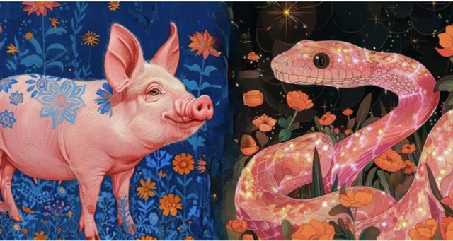 1757854229-con-giap-5-768-width640height341 Nếu cùng hợp tác, Tỵ thường cho rằng Hợi quá dễ dãi, còn Hợi lại thấy Tỵ quá tính toán. Ảnh minh họa