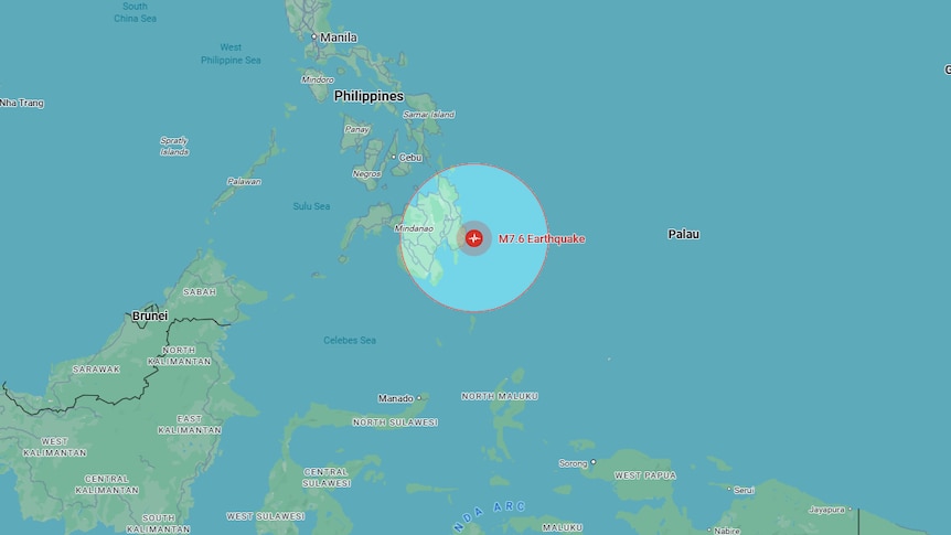 Động đất 7,6 độ ngoài khơi Philippines: Cảnh báo sóng thần khẩn cấp, dân được lệnh sơ tán!- Ảnh 1.