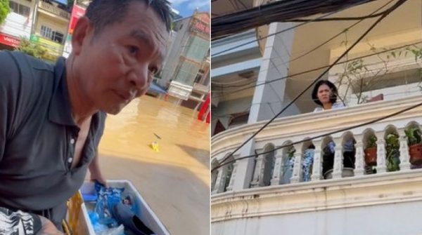 Ông bố U70 bơi 4 tiếng qua dòng nước ngập, đem đồ ăn cho con gái ở Thái Nguyên 1760107854 134 thumbnail width740height495 anh cat 3 2 auto cropjpg